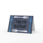 Forks You're Invited Dinner Party cards
