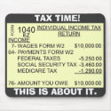 FORM_1040, TAX TIME!, THIS IS ABOUT IT. mousepads