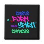 Form Exists Magnet (black)