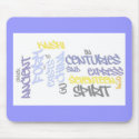 Form Exists Mousepad (blue) by jan4insight Form Exists Mousepad (blue)