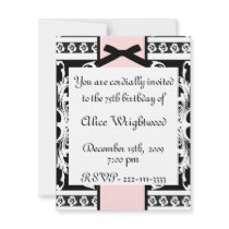 Formal Birthday Invitation