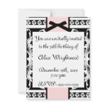 Formal Birthday Invitation