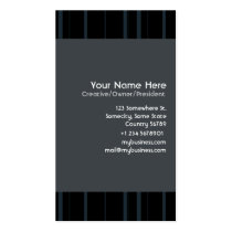 stripes, modern, corporative, serious, formal, design, creative, black, technology, consultant, businesses, Business Card with custom graphic design