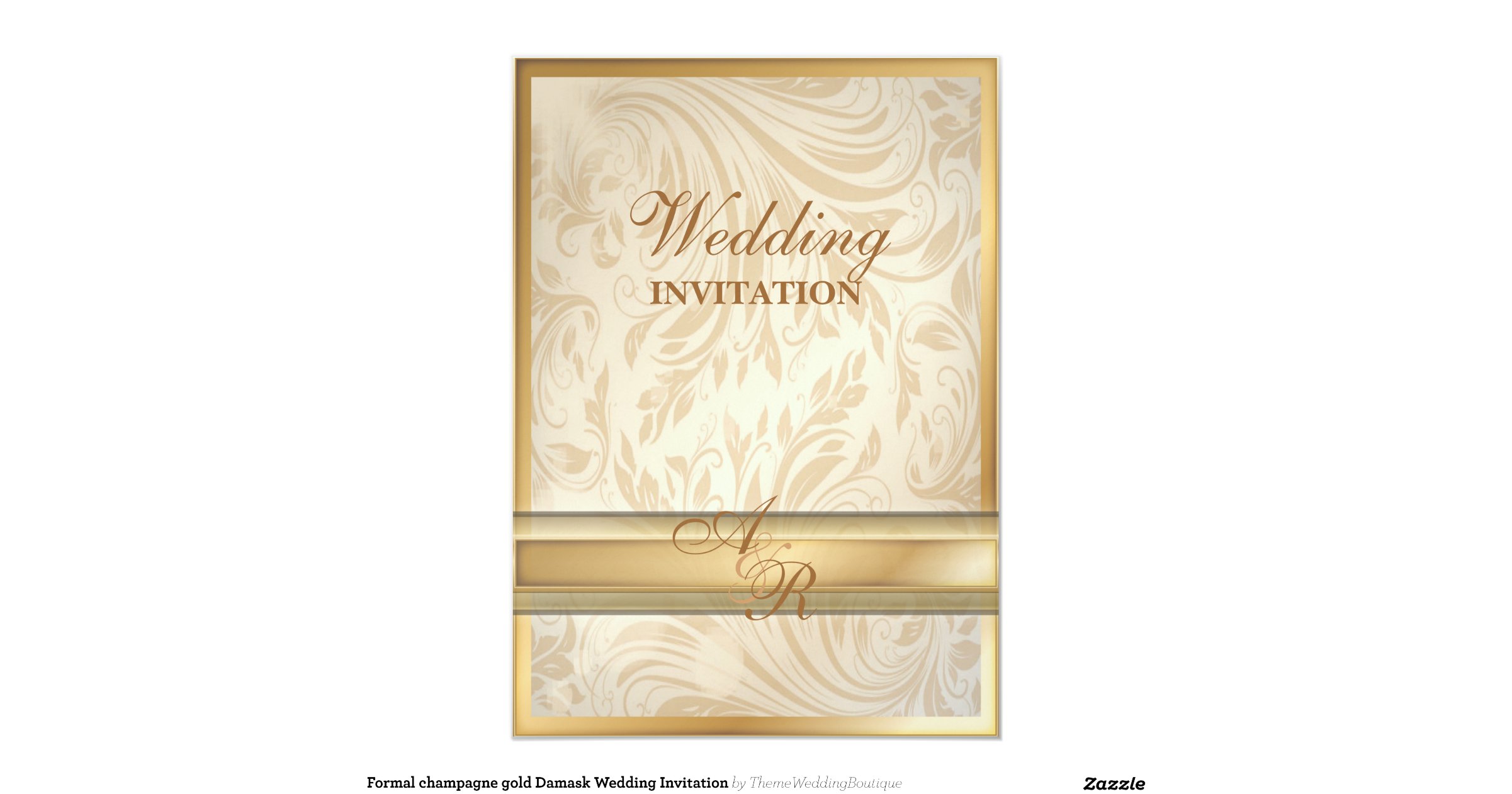 formal_champagne_gold_damask_wedding_invitation 