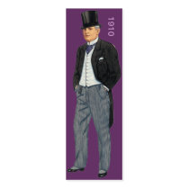 Formal Clothes Bookmark Business Card