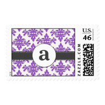 Formal Damask Monogram Stamps