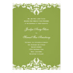 Formal Damask Wedding Invitations invitations