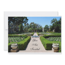Formal Garden Invitation by hcmcmillan Formal Garden Invitation