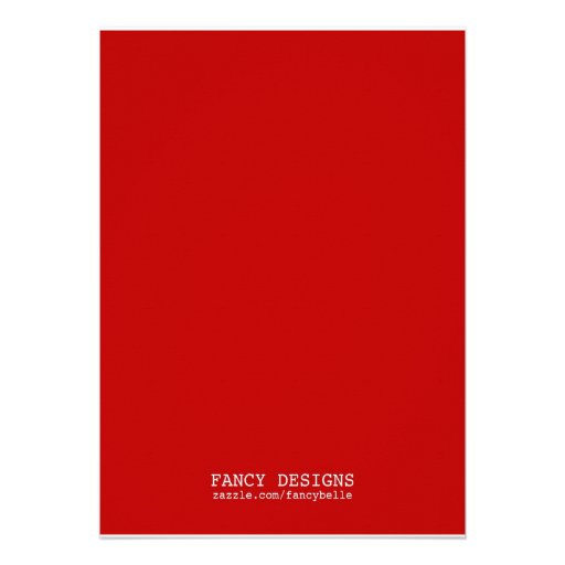 Formal Graduation Party Custom Announcement