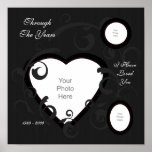 Formal Heart Scrapbook Page posters