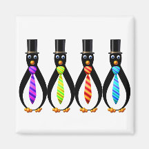 Formal Penguins Magnets