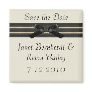 Formal Save the Date magnet magnet