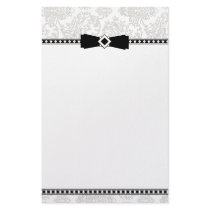 Formal Silver & Black stationery by PMCustomWeddings Formal Silver & Black stationery