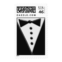 Formal Tuxedo Postage Stamp