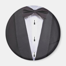 Formal Ukulele Refrigerator Magnet