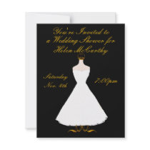 Formal Wedding Shower Invitation