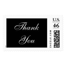 Formal Wedding Thank You Postage
