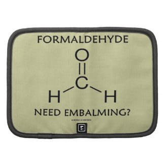 Formaldehyde Need Embalming? (Chemistry Molecule) Organizers