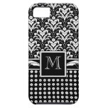 Formale Eleganz-Blumendamast des Kunst-Deko-30s iPhone 5 Case