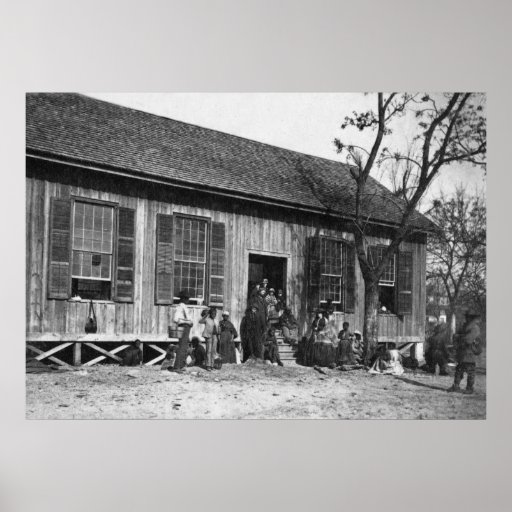 Former Slaves in South Carolina, 1860s Poster Zazzle