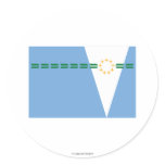 Formosa flag round sticker