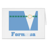 Formosa flag with name card