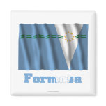 Formosa waving flag with name refrigerator magnet