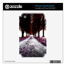 forrest gump road decals for iPhone 3GS