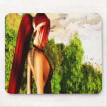 Forrest Scene: A Warriors Path Mousepad by SlayerX Forrest Scene: A Warriors Path Mousepad
