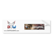 Forsaken, logoDOWteam, www.DOWGAMING.com Bumper Stickers