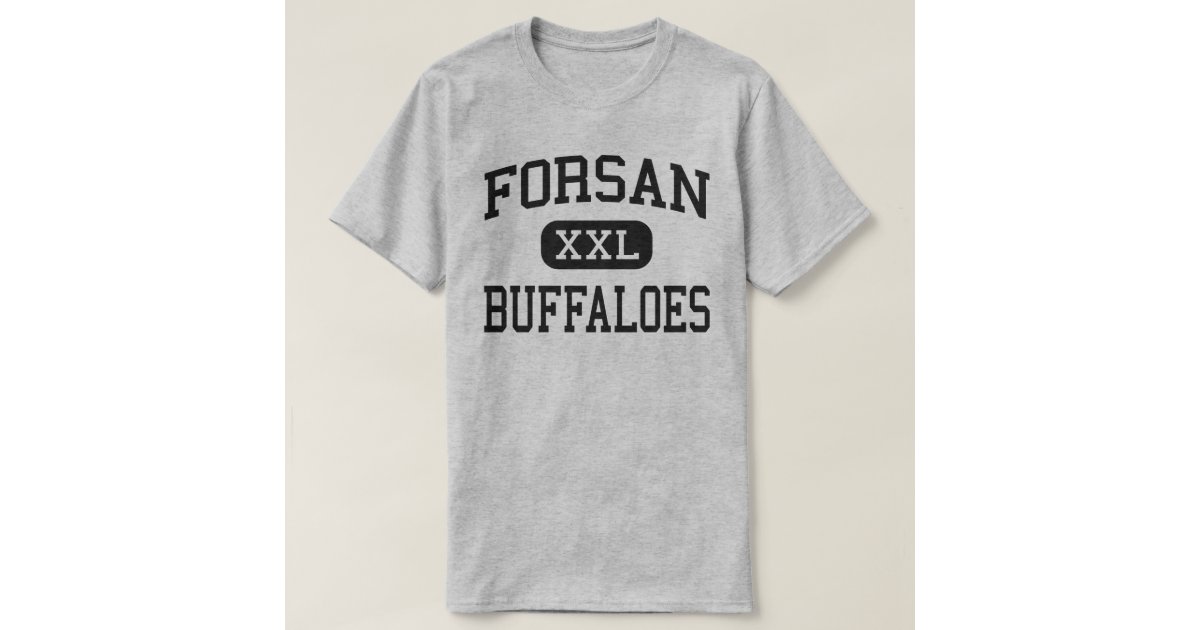Forsan Buffaloes High School Forsan Texas TShirt Zazzle
