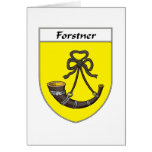 Forstner Coat of Arms Card