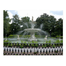 Forsyth Park Fountain Post Card