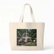 Forsyth Park Water Fountain Savannah Georgia GA bags
