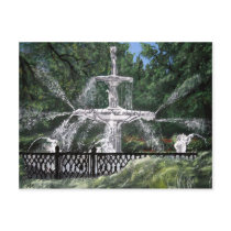 Forsyth Park Water Fountain Savannah Georgia GA postcards by dereklovessheila Forsyth Park Water Fountain Savannah Georgia GA postcards