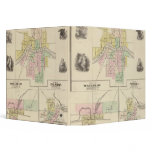 Fort Atkinson, Waterloo and Palmyra, Jefferson Co binders