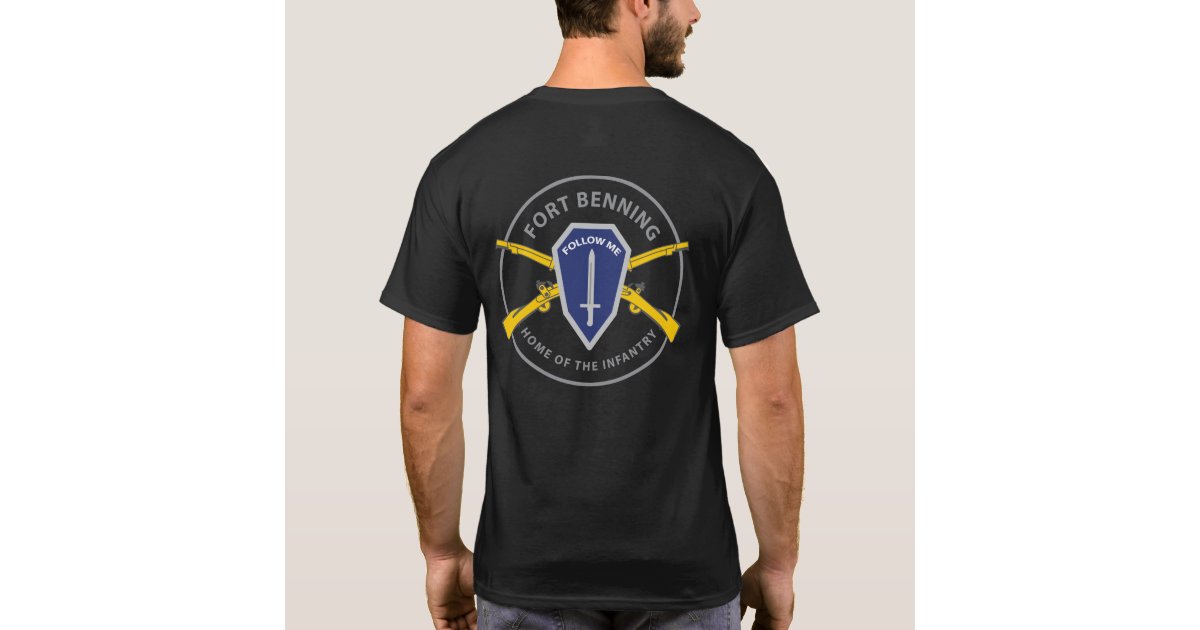 Fort Benning Infantry TShirt Zazzle