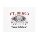 Fort Bragg "Home of the Airborne" Postcard
