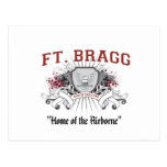 Fort Bragg "Home of the Airborne" Postcard