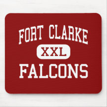 Fort Clarke - Falcons - Middle - Gainesville Mouse Mats