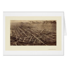 Fort Collins, CO Panoramic Map - 1899 Cards