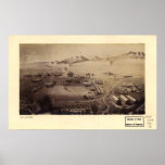 Fort Collins Colorado 1865 Panoramic Map posters