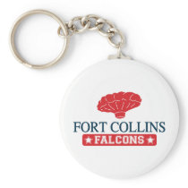 Fort Collins Falcons - Home of Balloon Boy Keychains