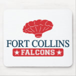 Fort Collins Falcons - Home of Balloon Boy mousepads