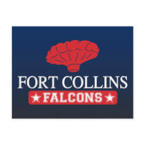 Fort Collins Falcons - Home of Balloon Boy Postcard
