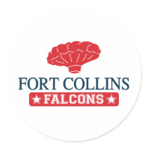 Fort Collins Falcons - Home of Balloon Boy Stickers