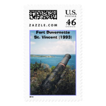 Fort Duvernette, St. Vincent  postage