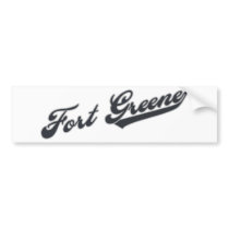 Fort Greene bumper stickers