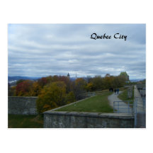 Fort Grounds-Old Quebec City Post Card