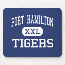 Fort Hamilton - Tigers - High - Brooklyn New York Mouse Pads